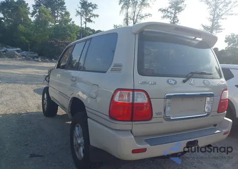 2003 Lexus Lx 470 z USA, uszkodzony, nr VIN JTJHT00W233529366